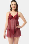 Amante Polyamide Babydolls - Rio Red — thumbnail 1